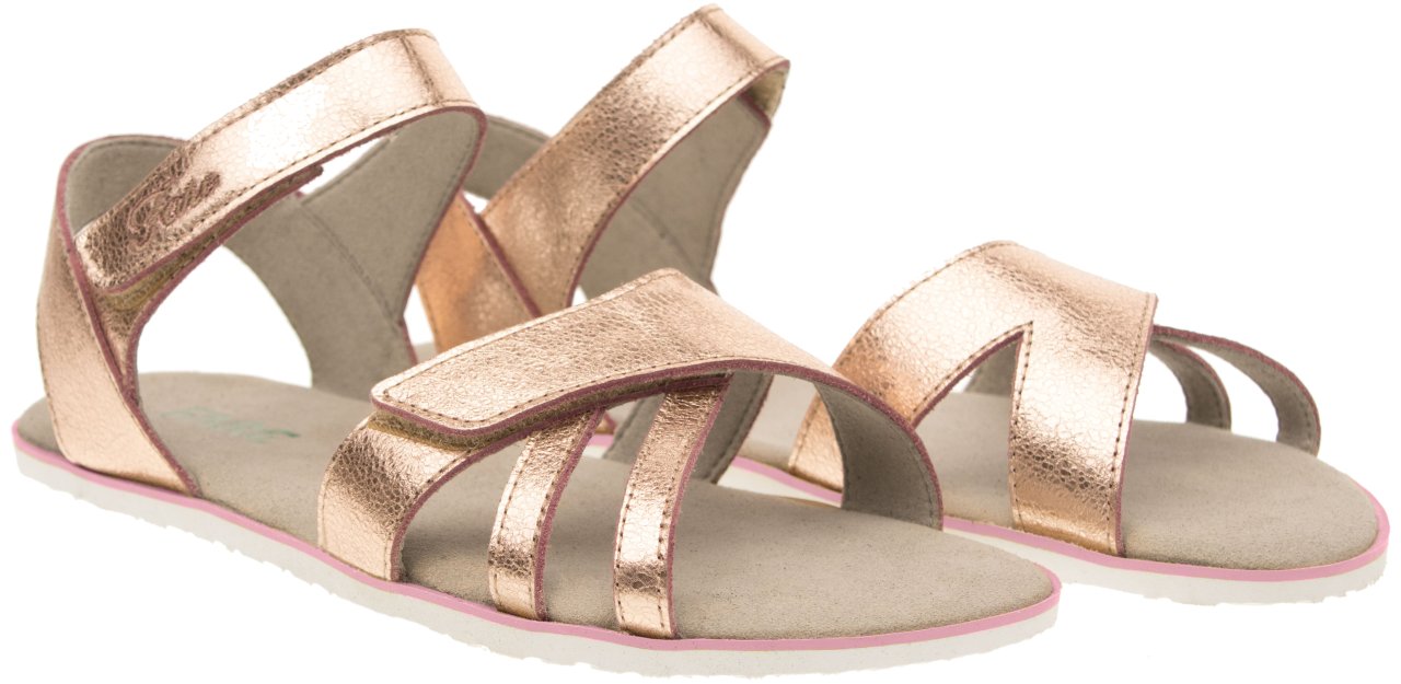 Fare Bare Leder Sandalen Rosa Pink