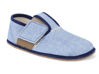 Pegres Hausschuhe/ Slippers BF01 Blue